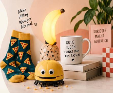 Dekoratives Geschenk-Stillleben aus unserer Designvorlage